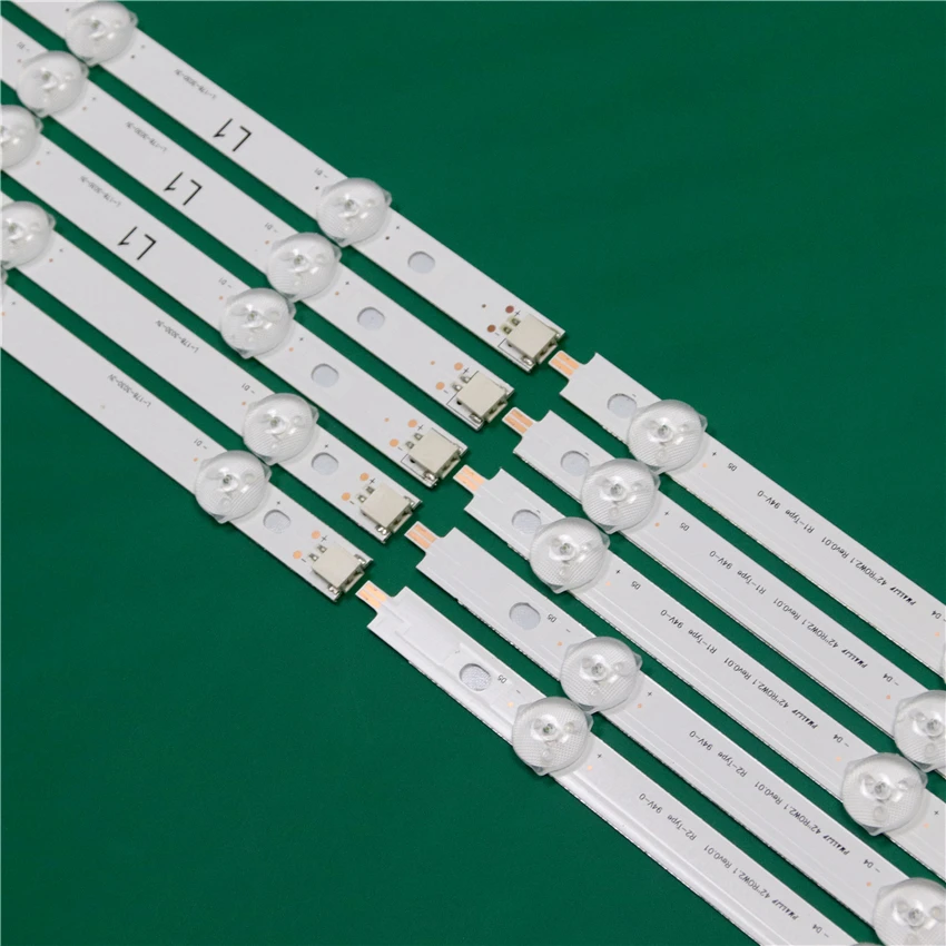LED TV Illumination Part For LG 42LN549E 42LN570 42LN5700 LED Bars Backlight Strips Line Ruler 42" ROW2.1 Rev 0.01 L1 R1 R2 L2