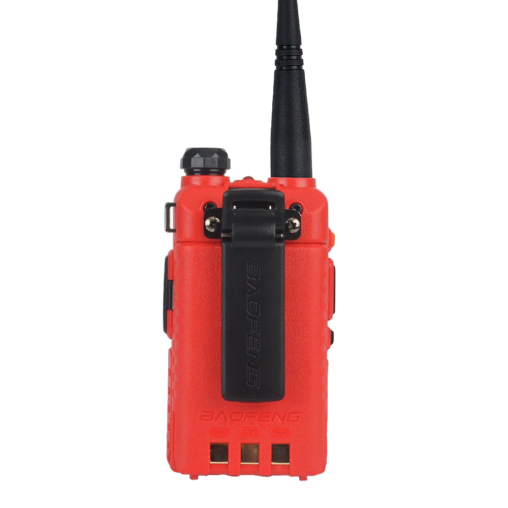 baofeng uv 5r dual band VHF UHF fm handheld talkie walkie uv5r with earpiece protective leather case