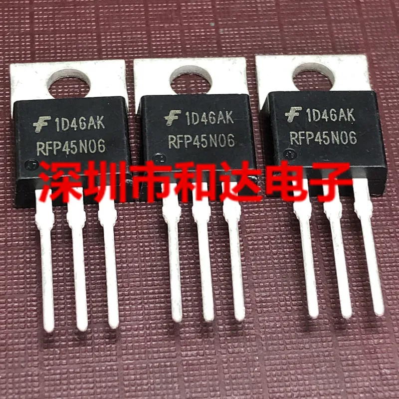 10pcs RFP45N06 TO-220 60V 45A