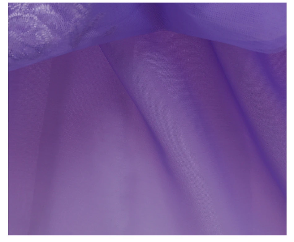 Mädchen Cosplay Prinzessin Aurora Rapunzel verkleiden Kinder Weihnachten Halloween Tüll Kostüm für Kinder Mädchen Geburtstag – Detail 10