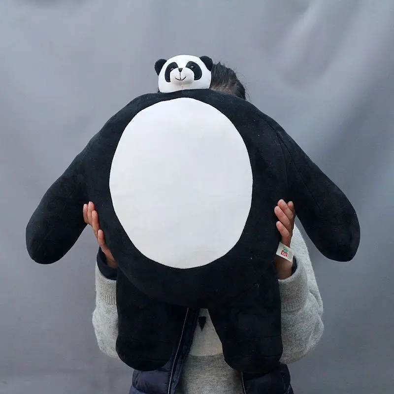 ins hot Tiny Head Teddy bear Pillow Small Head Stuffed Panda/Bear/Sloth muscle Body Boyfriend Hug Pillow Cushion birthday gift