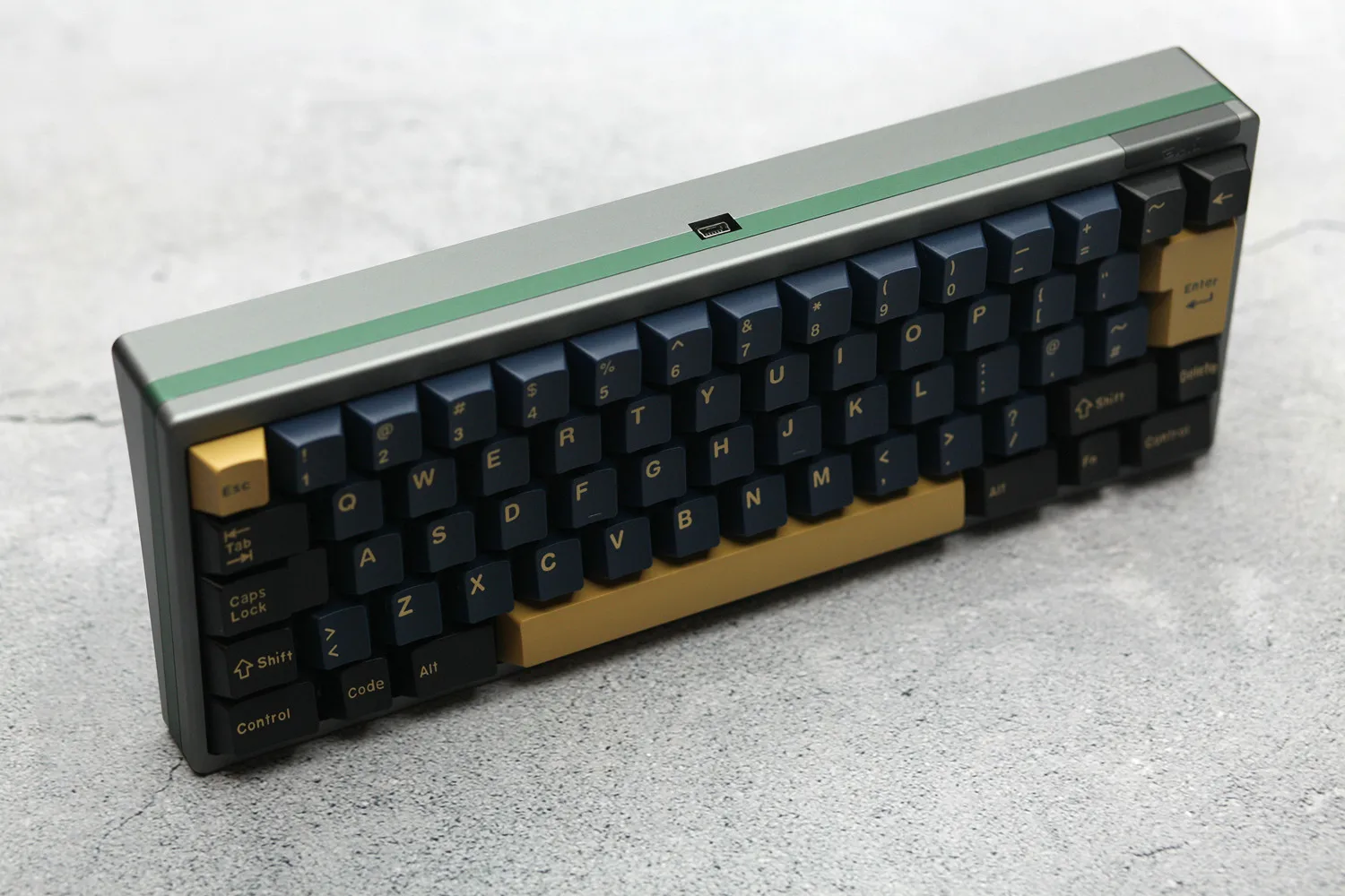 Gmk azul samurai keycaps abs duplo tiro keycap cereja perfil chave tampões com iso digite 7u barra de espaço para hhkb layout da ue