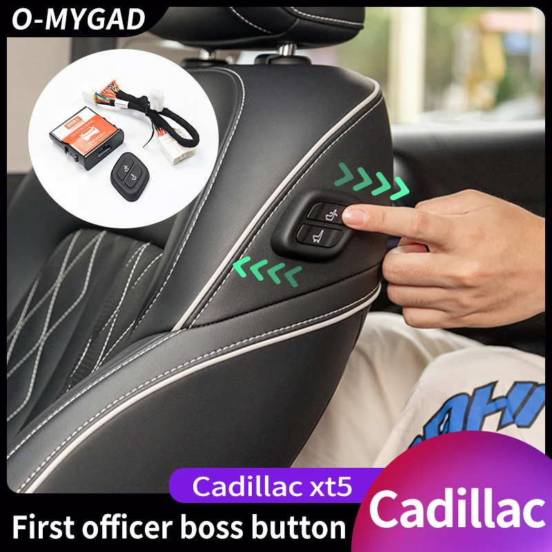 

For Cadillac XT5 Interior Upgraded Accessories 2022 2021 2020 2019 2018 2017 Passenger Side Wireless Button Power Seat Switch