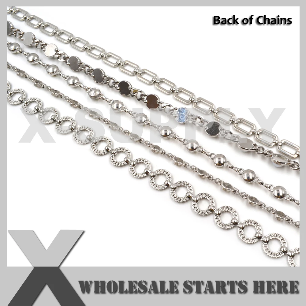 Clear Crystal Metal Shoulder Lifting Chain For DIY Jewelry Decorations,Evening Wedding Dress,Bag,Shoes