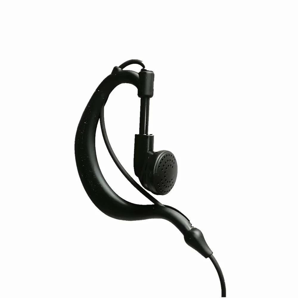 Fone de ouvido em forma de G para motorola, rádio de 2 vias, gp140, gp320, gp380, gp339, gp640gp650, gp680, gp1280