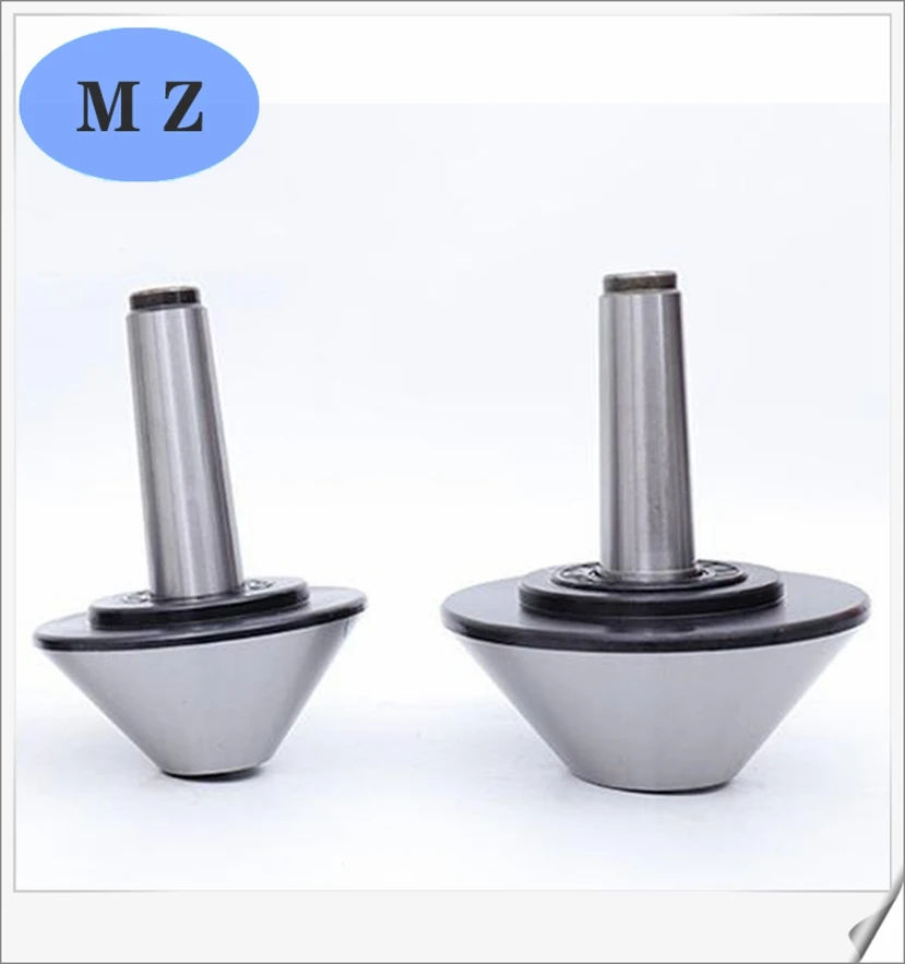 Dedal vivo de cono cónico morse MT3 MT4 mt5, Centro giratorio tipo paraguas, torno CNC de alta precisión