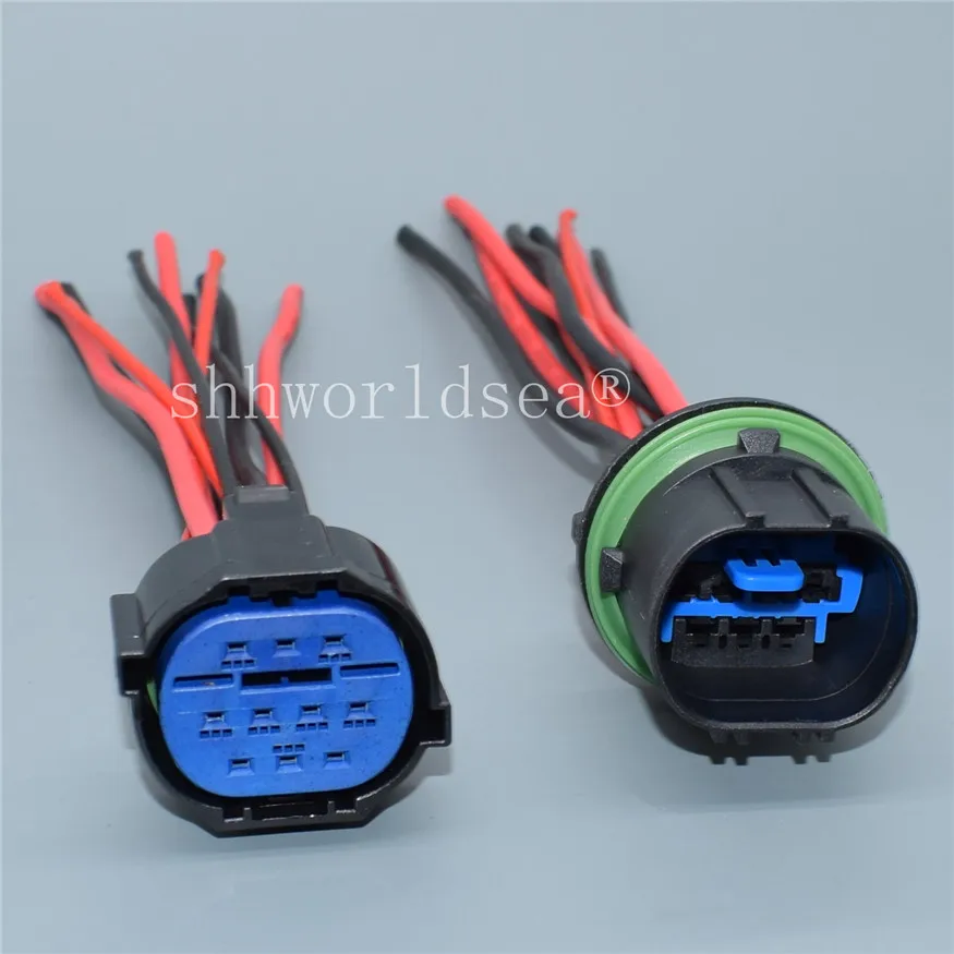 10Pin car headlight plug waterproof electrial auto socket male female HP406-10021 wiring harness cable connector for KIA Hyundai