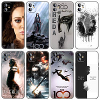 Heda Lexa The 100 Phone Case For Apple iPhone 13 12 Mini 11 Pro Max XR X XS MAX 6 6S 7 8 Plus 5 5S SE 2020 Black Cover Coque