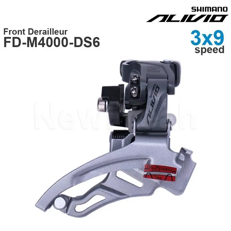 SHIMANO ALIVIO M4000 3×9s SHIMANO ALIVIO ALTUS Front Derailleur 3x9 Speed- TOP / Down Swing