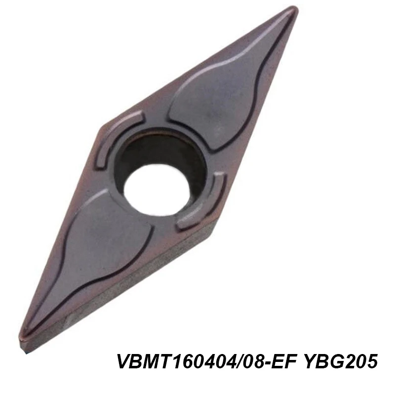 

Original VBMT 160404-EF 160408-EF VBMT160404-EF VBMT160408-EF YBG205 Processing Stainless Steel Turning Tool Of CNC Carbide