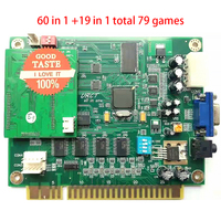 pandora box Classic arcade game board, 19 / 60 in 1,  Jamma, video game machine, cocktail cabinet, retro motherboard, DIY