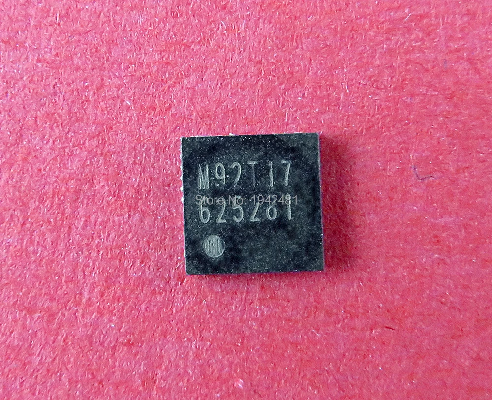 1ชิ้นสำหรับสวิตช์ NS ชิป M92T17ฐานวิดีโอหลักฐาน IC การควบคุมเสียงเมนบอร์ดที่เข้ากันได้กับ HDMI