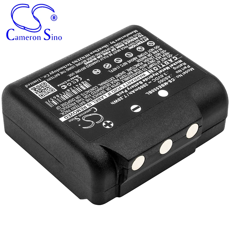 بطارية CameronSino لـ IMET BE5500 M550S ZEUS M550S THOR M550 Ares M550 Zeus تناسب IMET AS060 كرين بطارية التحكم عن بعد 3.60 فولت