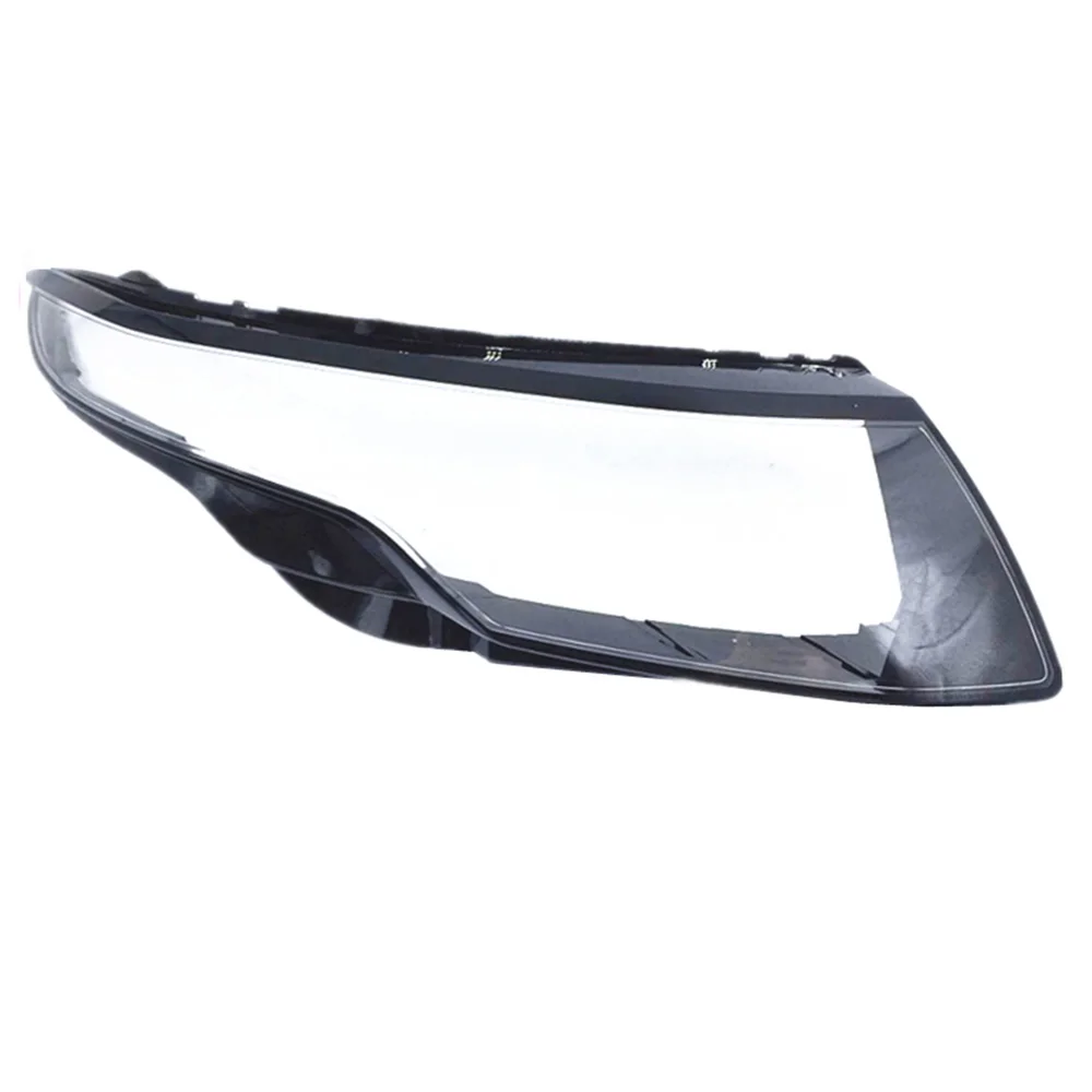 Car Front Headlight Glass Headlamp Transparent Lampshade Lamp Shell Auto Lens Cover For Land Rover Range Rover Evoque 2012~2018