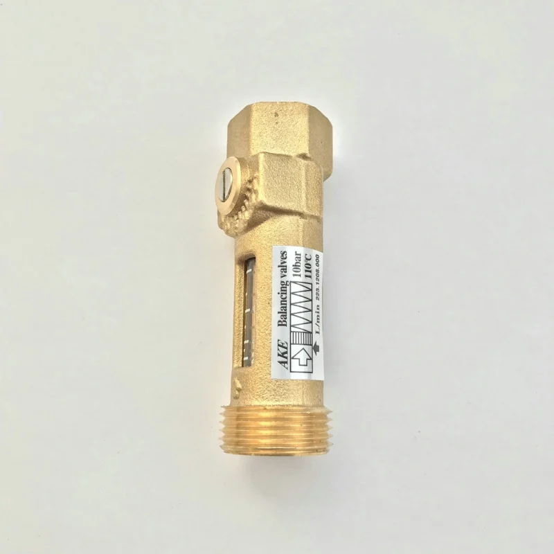 Imagem -05 - Leitura Direta g3 Usc-ms21ta Medidor de Fluxo Mecânico 28l Min da Mola Medidor de Fluxo de Bronze Válvula de Balanceamento do Leitor de Fluxo