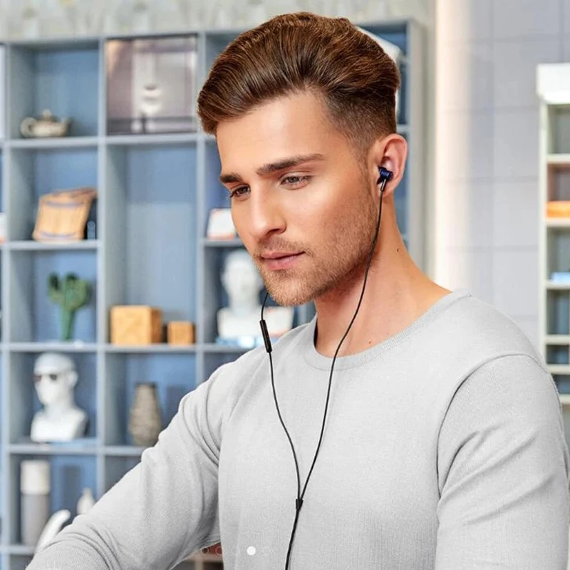 الأصلي Xiaomi واحد/مزدوجة الديناميكية سماعة داخل الأذن 3.5 مللي متر سماعة يدوي هيئة التصنيع العسكري سماعات أذن استريو السلكية للهواتف الذكية