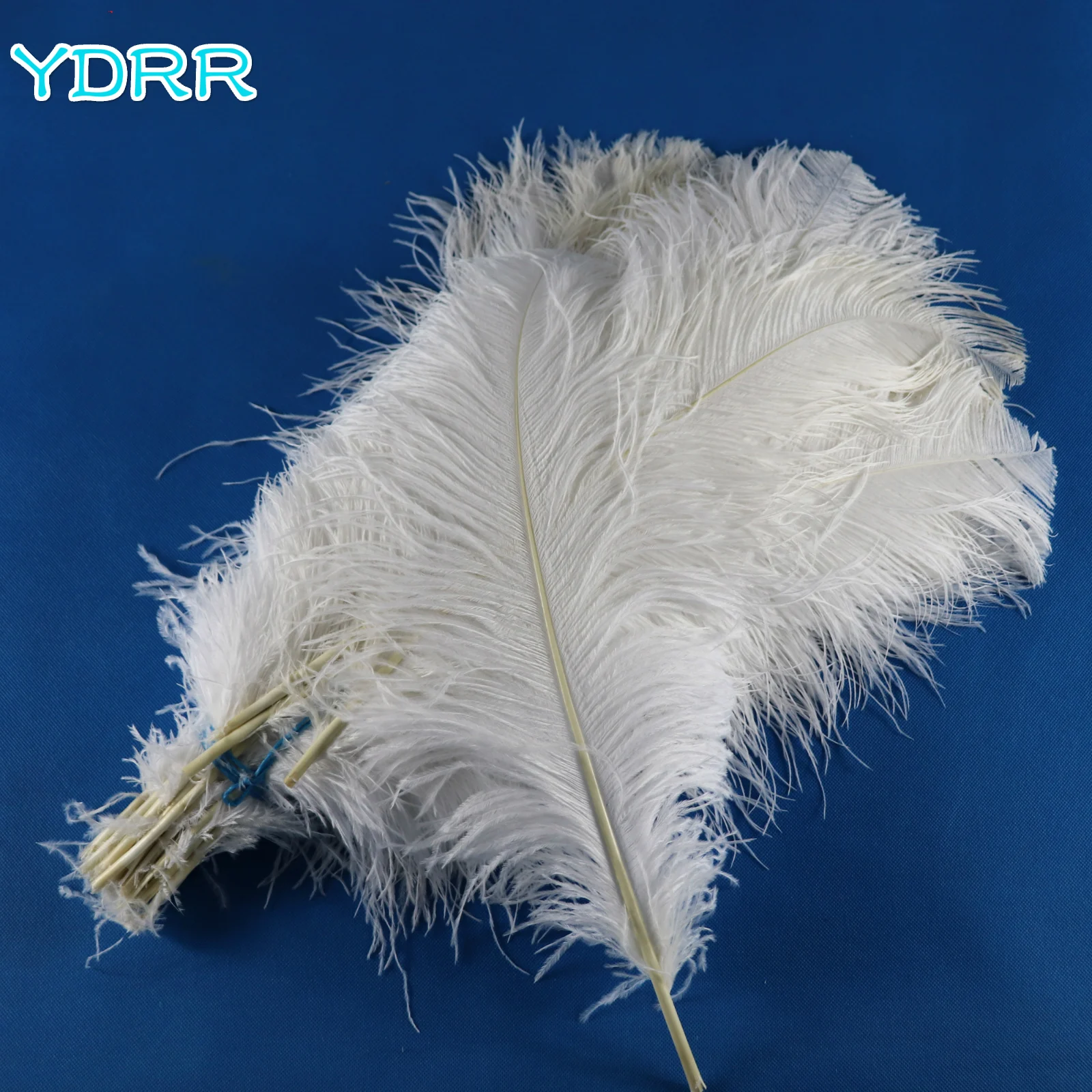 

50pcs Wholesale Elegant colored Ostrich Feathers Craft feathers Wedding Party Supplies Carnival Dancer costumes feather Plumages