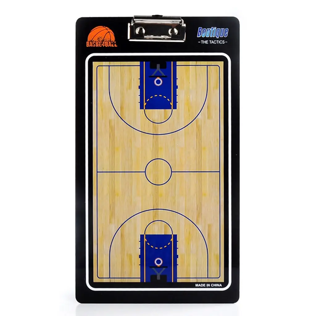 Portable Basketball  coaches  Board Foldable  Tactic Training Clipboard