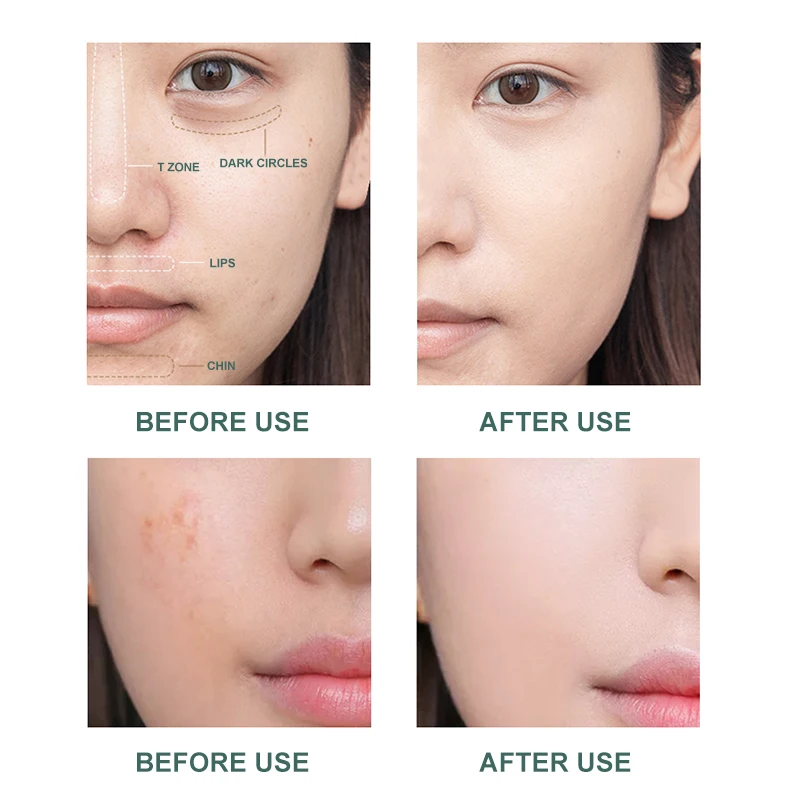 Chống Thấm Nước Kiểm Soát Dầu Kem Cho Đầy Đủ Độ Phủ Che Khuyết Điểm Nhẹ Làm Mịn Cao Nhất Độ Phủ Che Khuyết Điểm Comestics Phụ Kiện