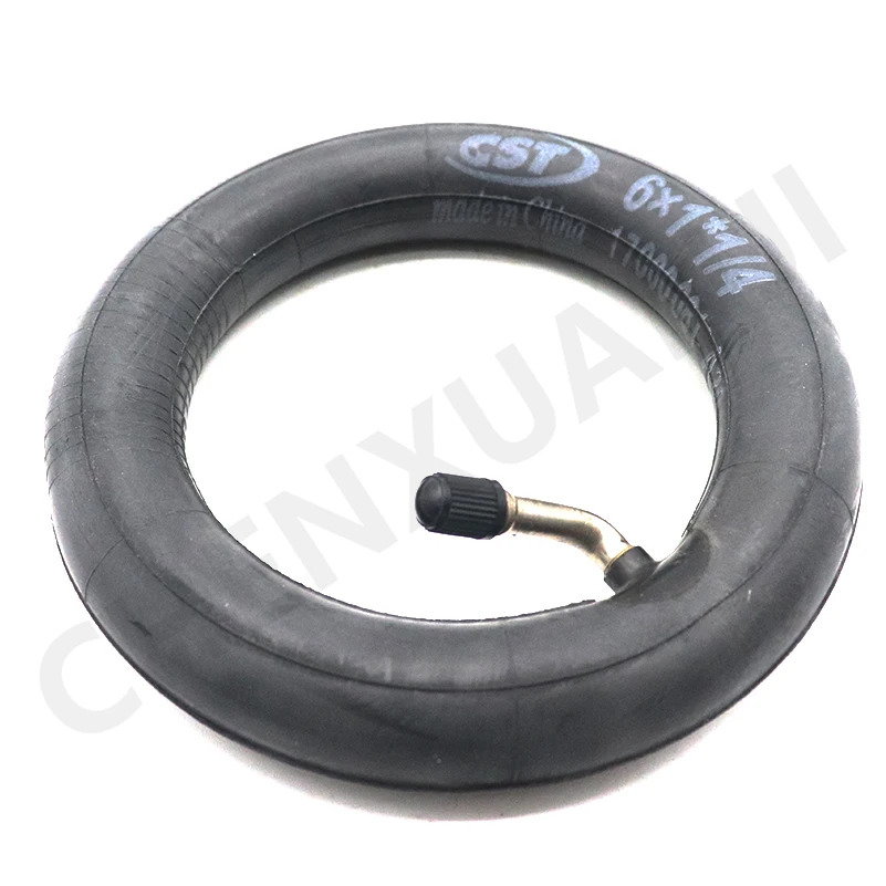 CST 6X1 1/4 Tires 6 Inch Inner Tube for Inflation Wheel Wheelchair Pneumatic Gas Electric Scooter 6*1.25