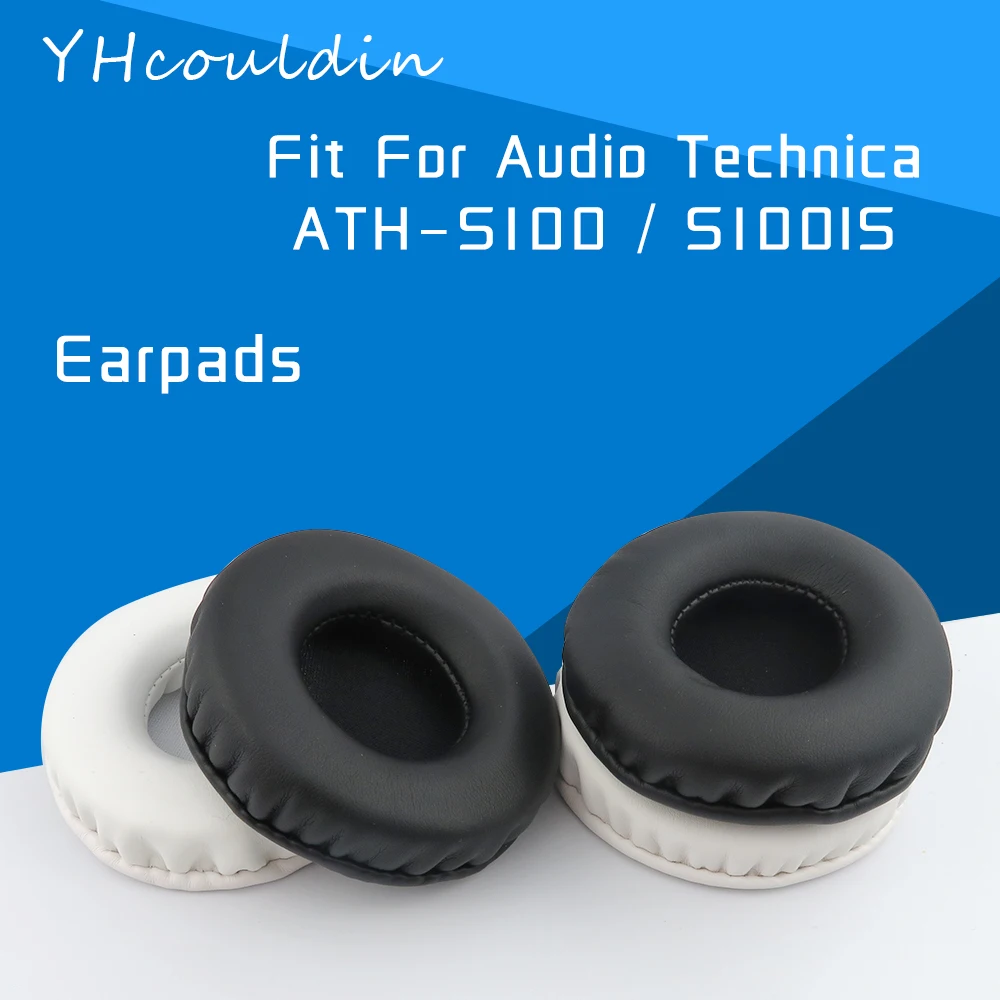 YHcouldin Ohrpolster Für Audio Technica S100 S100IS ATH-S100 ATH-S100IS Kopfhörer Mithelfer Ersatz Leder
