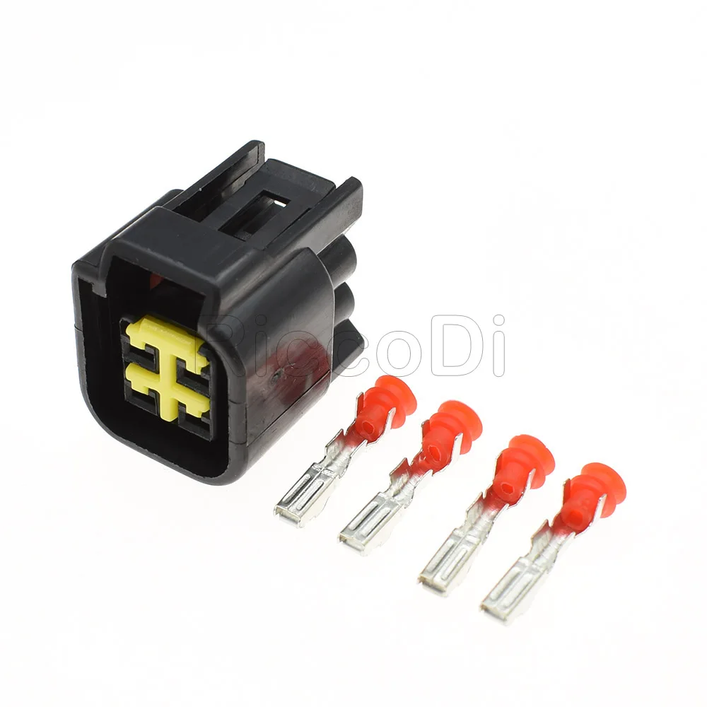 1-20 Sets 4 Pin Female Male FWY-C-4F-B For Furukawa Auto Connector Waterproof Electrical Plug Connector 12444-5504-2