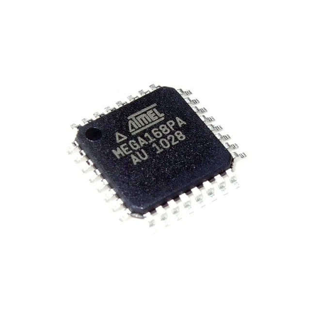 ATMEGA168PA-AU TQFP32 ATMEGA168 PA-AU IC MCU 8BIT 16KB FLASH 32TQFP 8-bit Microcontroller In-System Programmable ATMEGA168PA-AUR