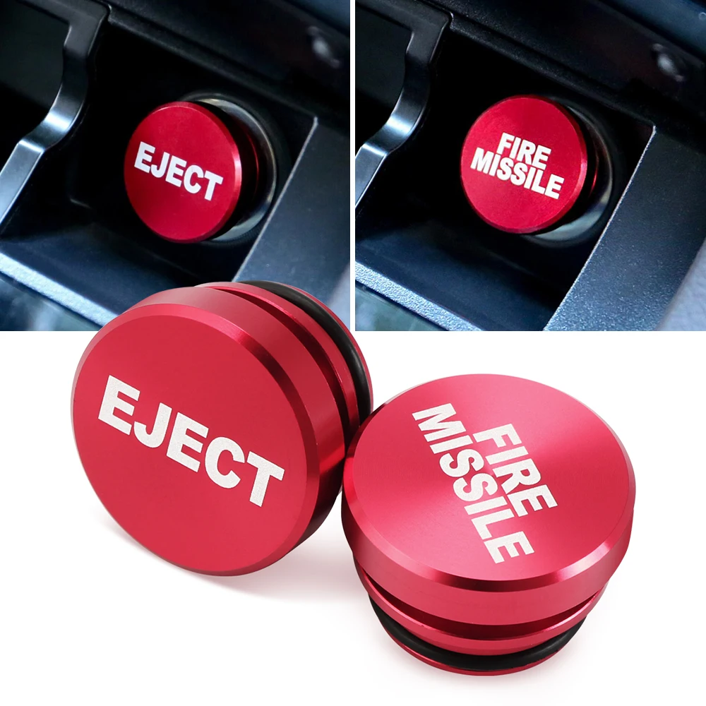 Fire Missile Eject Car Cigarette Lighter Button for Subaru XV Legacy Impreza WRX STI Forester SH SG SJ SG5 SF5 Legacy B4 Outback