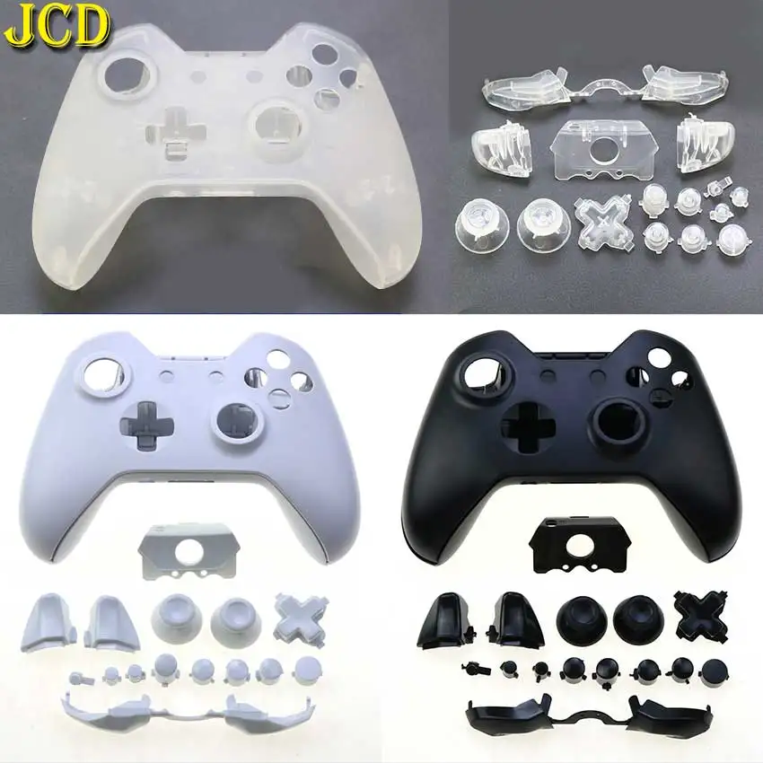 

JCD Full Shell and Buttons Mod Kit Matte Controller Custom Cover Housing For Xbox One Controller 3.5mm Headphone Jack