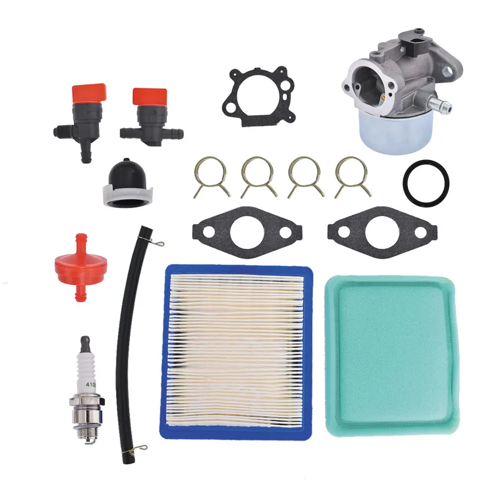 Kit carburador para briggs & stratton 799868 498254 497347 497314 498170 carb