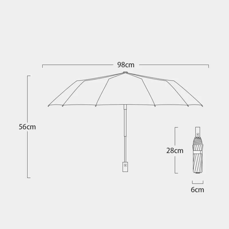 Car Badge Emblem Rain Umbrella Portable Automatic Windproof Anti UV Female Male Parasol Travel Brand Auto Umbrella For OPEL Logo