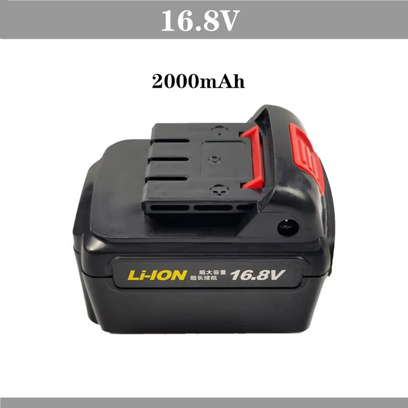 Large Capacity Lithium Battery 2000 mAh 18650 Power Battery Electric Screwdriver Hand Drill Lawn Mower Accessories Battery Pack