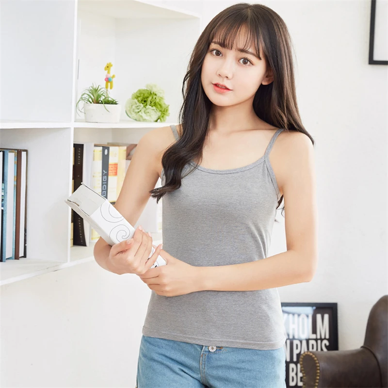 2026 女性用 ブラック コットン タンク サマー ブリーザブル スリング ベスト シングル スポーツ カジュアル Tシャツ ソフト アンダーシャツ スリム バストアップ ティーシャツ XXL