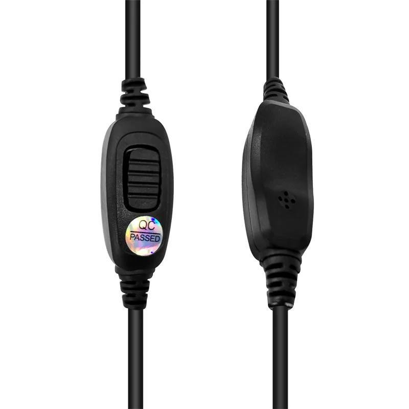 Auricolari per Walkie Talkie a forma di G, auricolari con microfono, autoradio PTT per Motorola, Cobra, MH230, MH230TPR, MR35, 1 Pin, 2,5mm