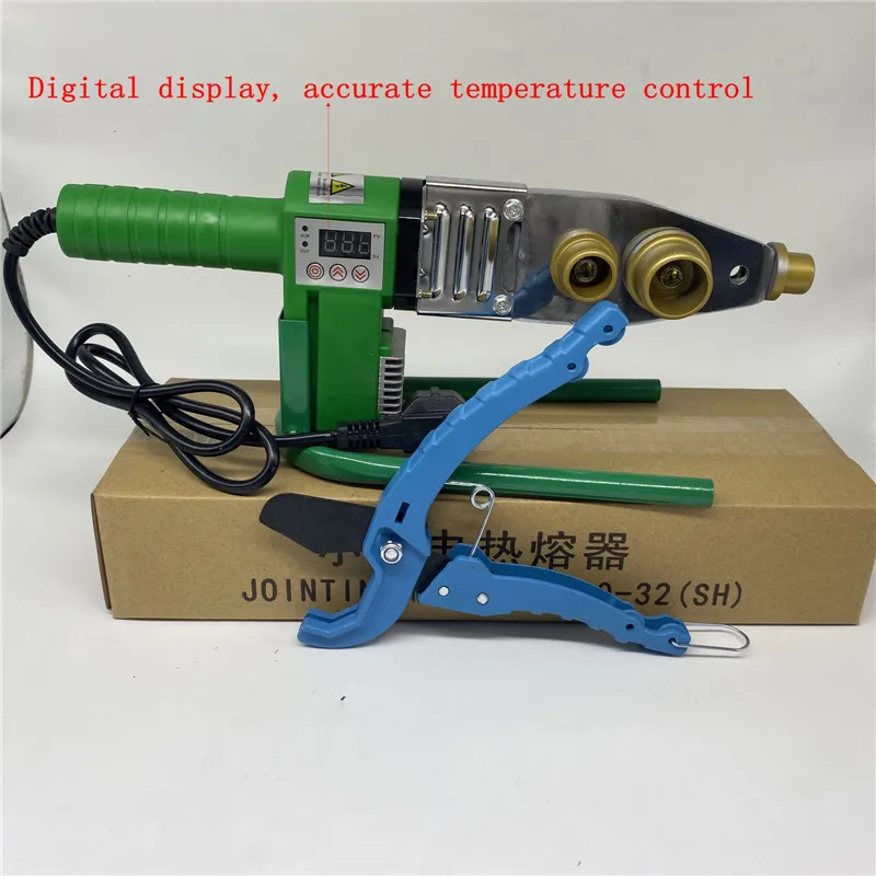digital temperature display controled PPR welding machine, plastic welder 20-32mm for weld plastic pipes