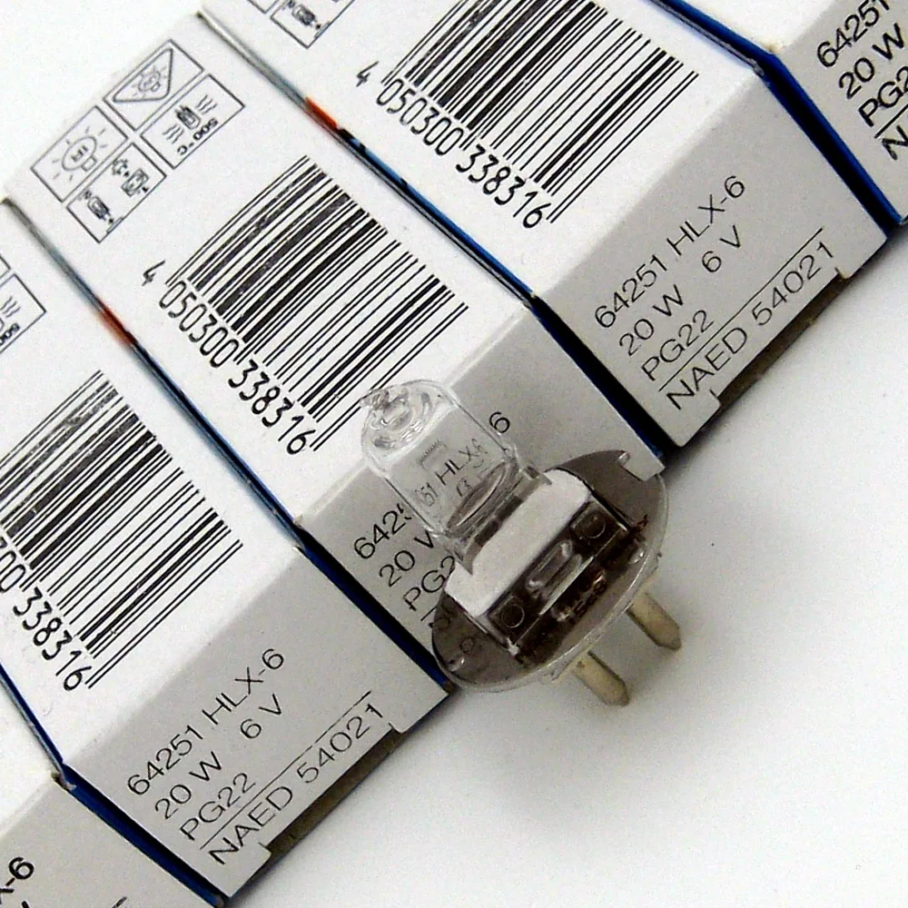 OSRAM OSRAM HLX 64251 6V20W PG22 slit bulb 6V 20W