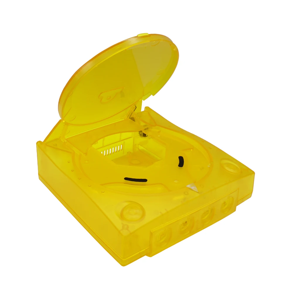 BitFunx Ersatzgehäuse, transparente Hülle für SEGA Dreamcast Retro-Videospielkonsole, durchscheinende Box für Dreamcast-Gehäuse – Detail 4