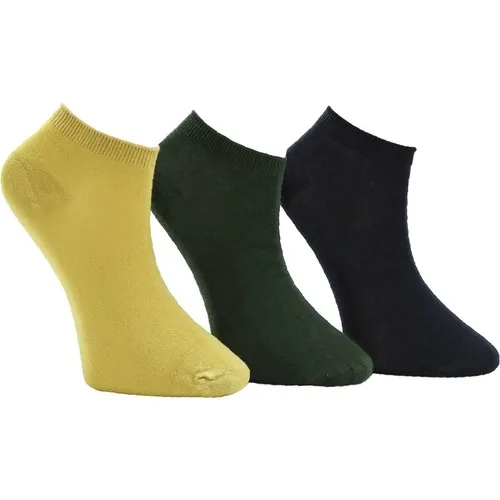 Adabella 6 Pairs Mixed Color Male Bamboo Seamless Socket Short Socks