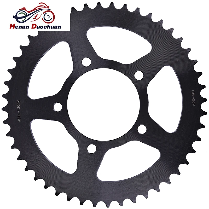 520 48T 520-48T Rear Sprocket Gear Staring Wheels For Suzuki SV650 ABS SV650A SV650X SV 650 DL250 M0 V-Strom V Strom DL 250