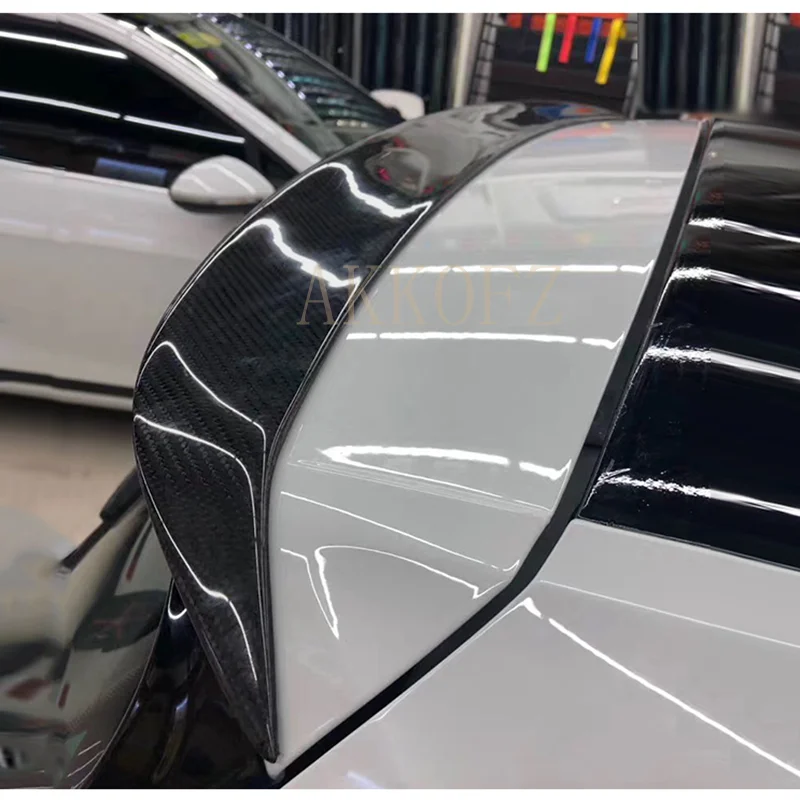 2014-2018 For standard high-quality roof carbon fiber spoiler wing lip rear trunk spoiler For Volkswagen Golf 7 MK7.5 GTI Rline