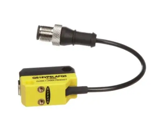 

QS18VP6LAFQ5 Sensor,Laser,Adjustable,30-150 mm Range,10-30 VDC,PNP Output,6 Inch Euro QD 73191