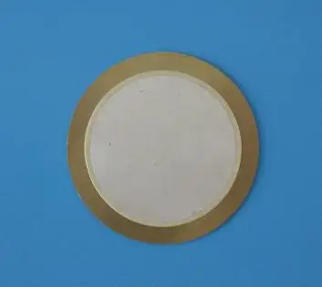 

Parallel Type Circular Bi-crystal Piezoelectric Power Generation Sheet Ceramic Sheet Diameter 40mm, Substrate Diameter 50mm