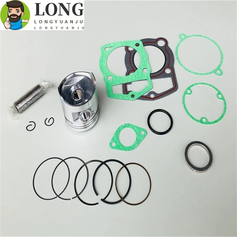 Motorcycle 56.5mm Piston 15mm Pin Ring Gasket Set For Honda CB125S CL125S XL125 WY125 SL125 CB CL XL SL 125 125S 76-85