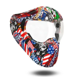 EnzoDate Face Shield Motorcycle Sports Utility Dirt Bike ATV Paintball Boating Sand Rails Snow Snowmobiling