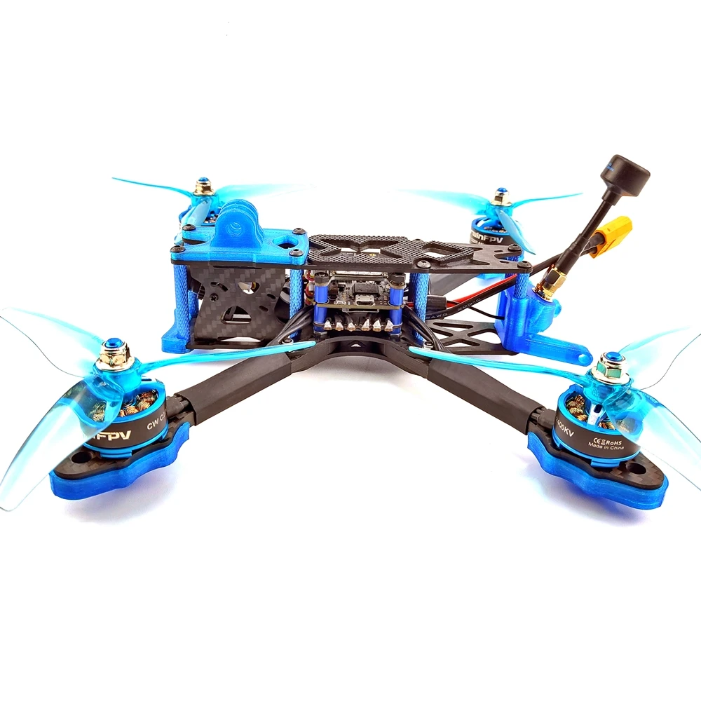 DarwinFPV darwin240 FPV Drone Johnny 5 quadricotteri 240mm 5 pollici F4 OSD 50A BLHeli_S Dshot600 800mW 1500TVL