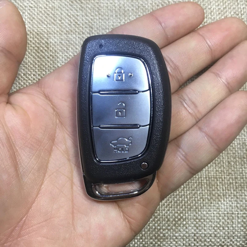 

3 Buttons Car Smart Remote Key FSK Keyless Entry Car Key 433MHZ with ID46 chip for Hyundai IX35 ix-35 Verna Elantra