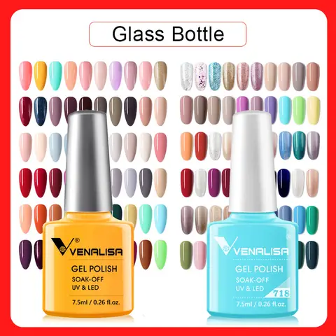Venalisa New Soak Off  UV LED Nail Gel Polish Full Coverage Gorgeous Color Manicure Wholesale Long Lasting Color Gel Varnish
