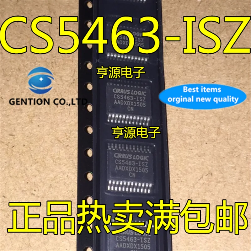 10Pcs CS5463 CS5463-ISZ SSOP24   in stock  100% new and original