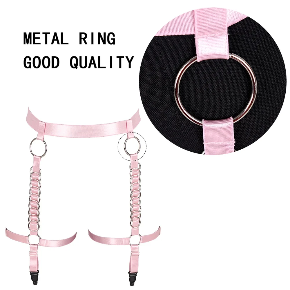 Ceinture d'épée érotique Punk gothique pour femmes, Bondage doux, bandes de cuisses, jarretelles, Lingerie Sexy Bdsm, harnais corporel, accessoires de mode