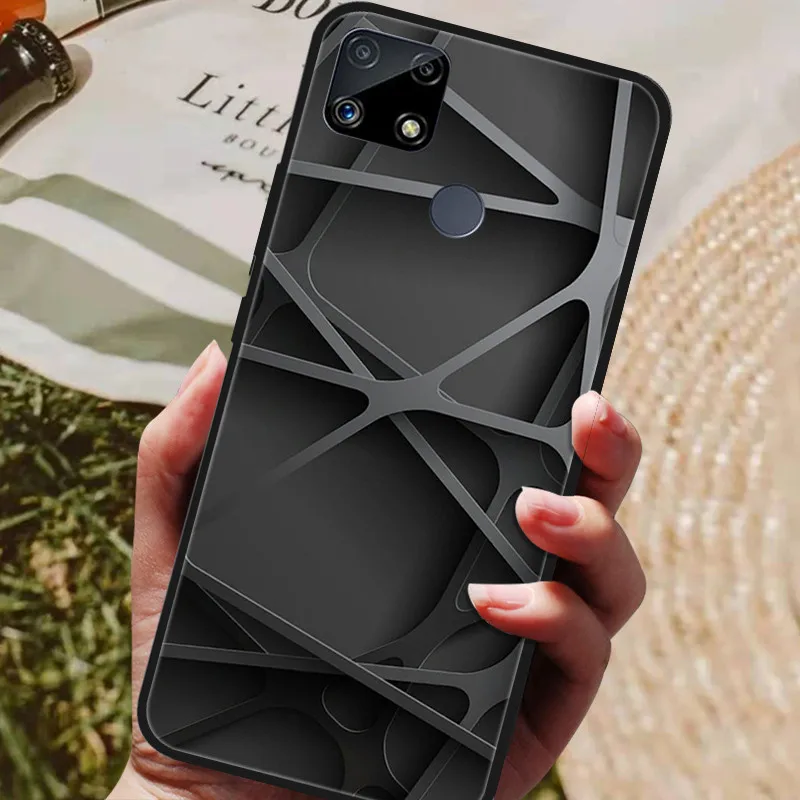 For Realme C25s Case Silicon Back Cover Phone Case for Realme C25s RMX3195 C 25S C25 S Cases Realme C25s Soft bumper coque